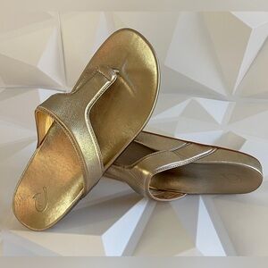 Olukai Women's Kipe a Lipi Sandals Size:11 (Leather)